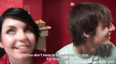 Massive Czech Mega Swingers orgy with hot blondes and brunettes fucking hard