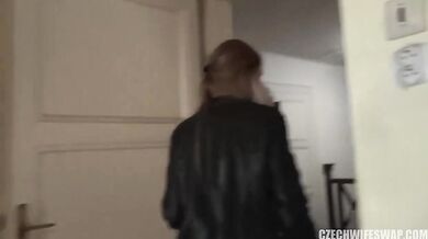 Czech Wife Swap 12 featuring a horny blonde getting her pussy destroyed