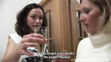 Jennifer Amton goes wild at swingers party and gets her tight pussy destroyed