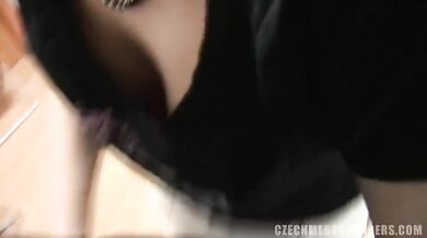 Jennifer Amton goes wild at swingers party and gets her tight pussy destroyed