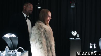 Curvy goddess Angel Youngs getting her tight pussy fucked raw by Jason's huge cock