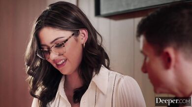 Naughty wife Ellie Nova bound and fucked raw in hardcore BDSM session