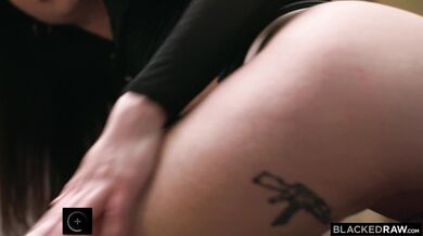 Tiny cutie Mila Perez getting her pussy wrecked by huge BBC