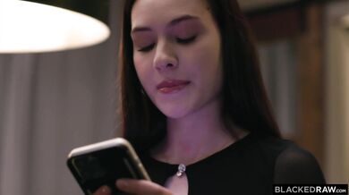 Tiny cutie Mila Perez getting her pussy wrecked by huge BBC