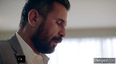 Watch Anna taking every inch of big cock in her shaved snatch