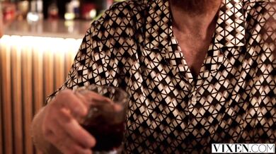 Dolly Orchid ditches her loser date for a hard bartender pounding