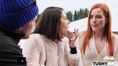 Anal obsessed Eve Sweet seduces Clemence Audiard and her boyfriend