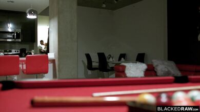 Danni taking every inch of a big black cock and swallowing