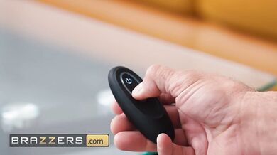 Nichole Saphir vibrating butt plug anal fuck