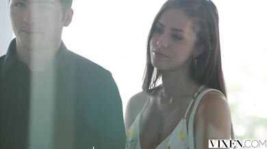 Cheating Alina Lopez getting her tight pussy destroyed in a motel