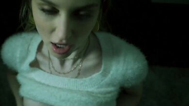 Blonde babe Bunny gets her tight pussy dominated by a huge BBC