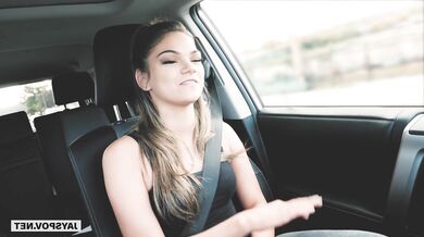 Athena Faris enjoys a hard reverse cowgirl session with a deep creampie