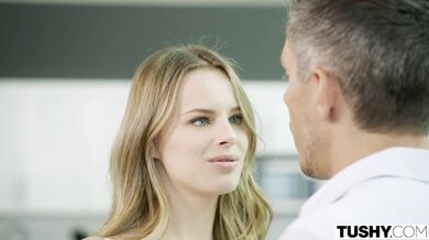 Hot model Jillian gets her tight ass filled with a hard cock