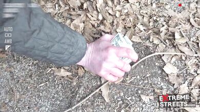 Horny girl lets them put a phone inside her wet pussy for a crazy view