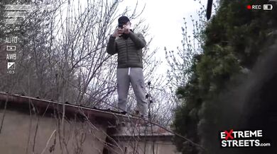 Horny girl lets them put a phone inside her wet pussy for a crazy view