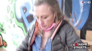 Horny girl lets them put a phone inside her wet pussy for a crazy view