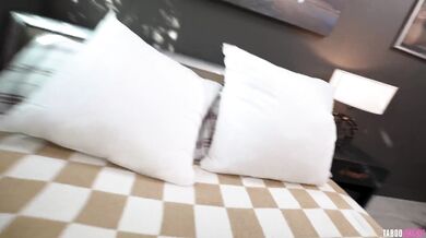 Bree Brooks and Cory Chase in a hardcore threesome sharing one big cock